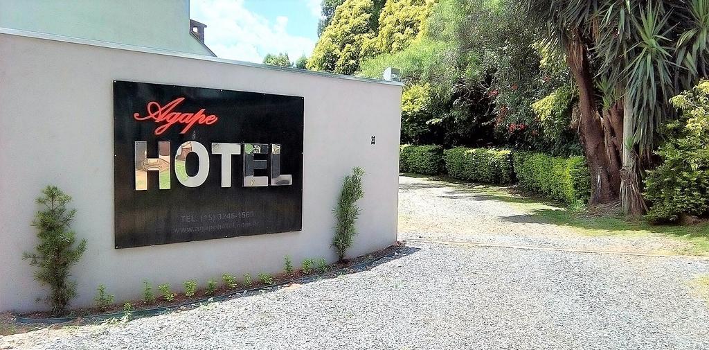 Agape Hotel Cesário Lange Exterior foto